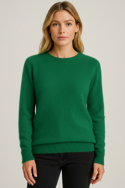 Women's Classic Crewneck Cashmere Sweater