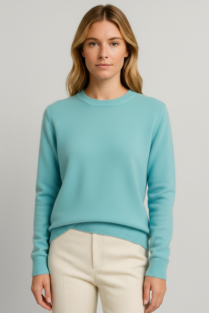 Women's Classic Crewneck Cashmere Sweater