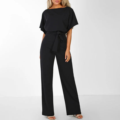 Women's Elegant Wide-Leg Jumpsuit