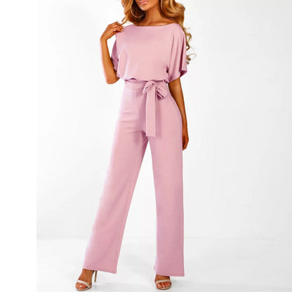 Women's Elegant Wide-Leg Jumpsuit