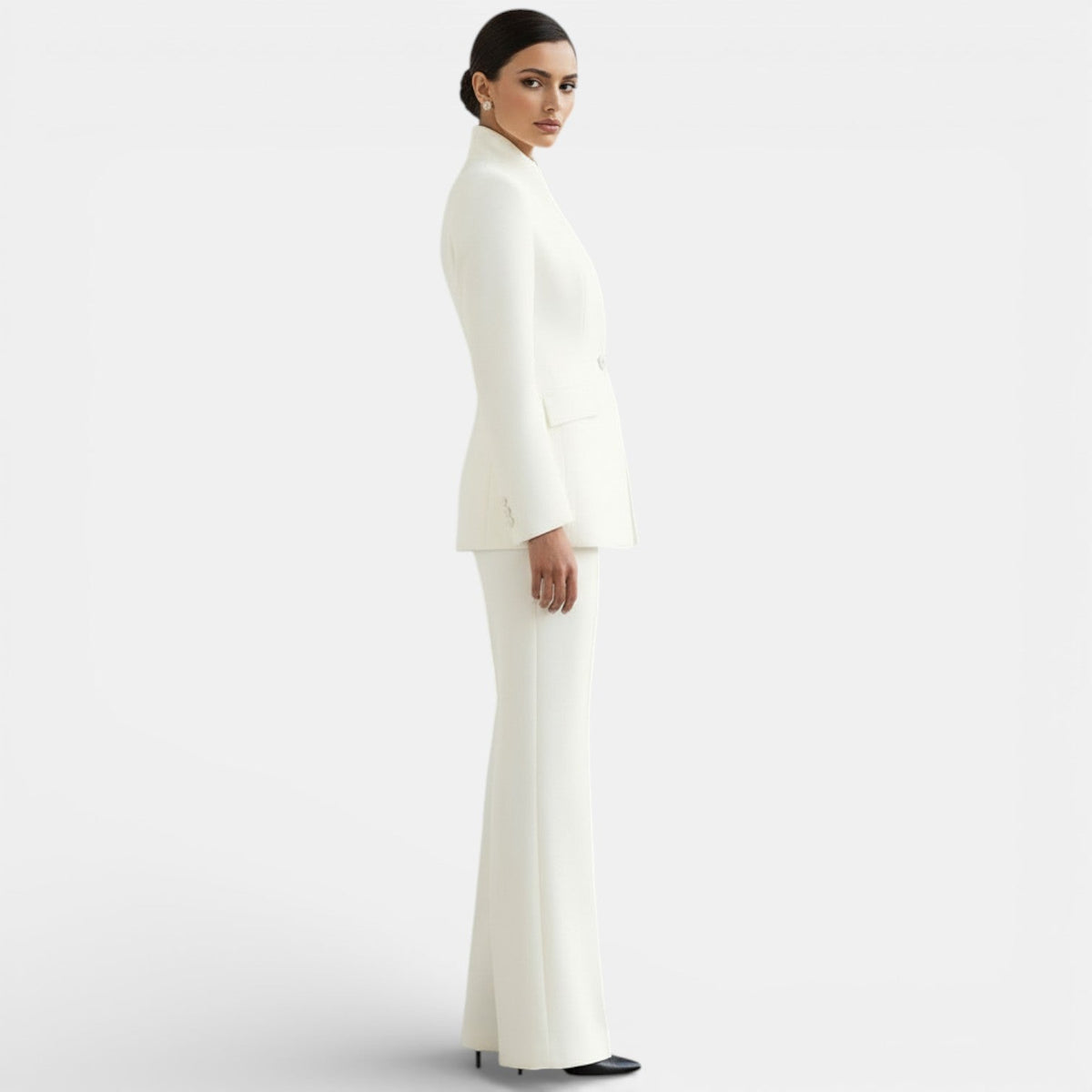 Women's Fitted Elegant Pant Suit Set