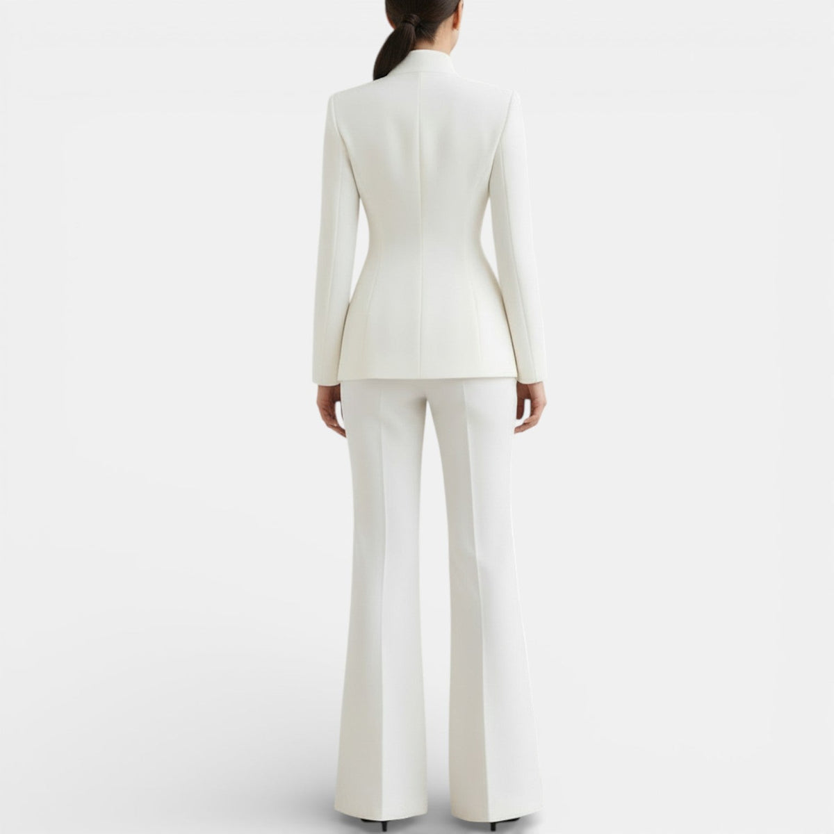 Women's Fitted Elegant Pant Suit Set