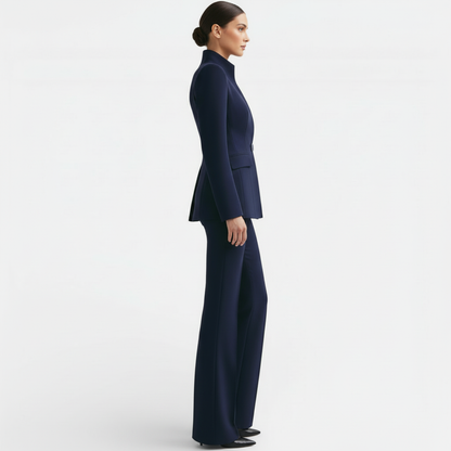 Women's Fitted Elegant Pant Suit Set