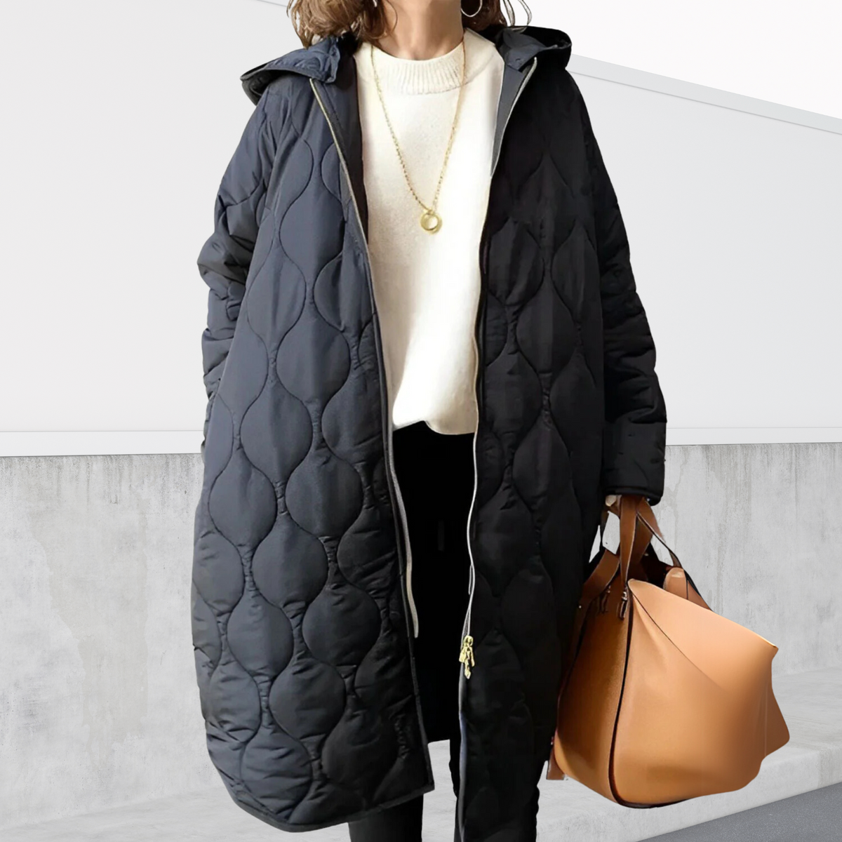 Women's Insulated Oversized Winter Parka Jacket
