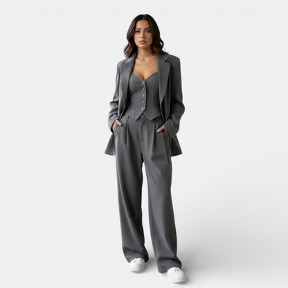 Women's Lightweight Elegant 3-Piece Spring Outfit