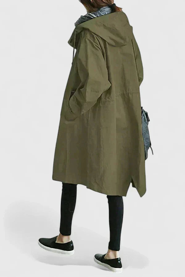 Women's Oversized Adjustable Hooded Comfortable Coat
