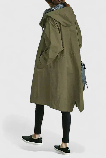 Women's Oversized Adjustable Hooded Comfortable Coat