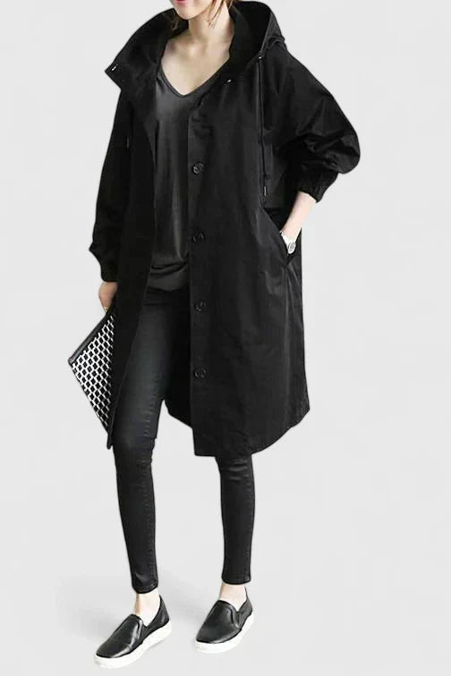 Women's Oversized Adjustable Hooded Comfortable Coat