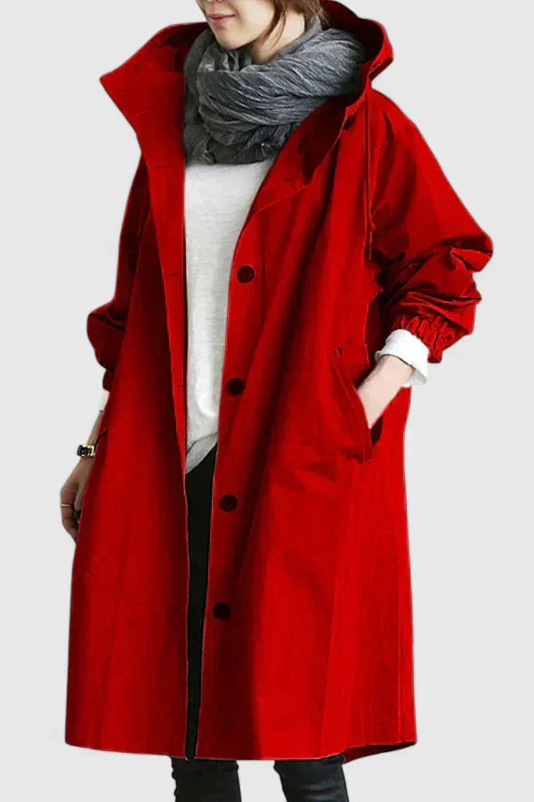 Women's Oversized Adjustable Hooded Comfortable Coat
