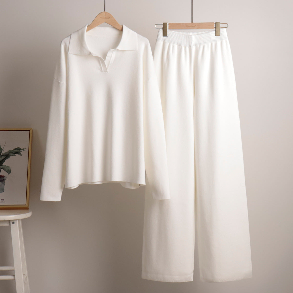 Women's Oversized Wide-Leg Tracksuit Set