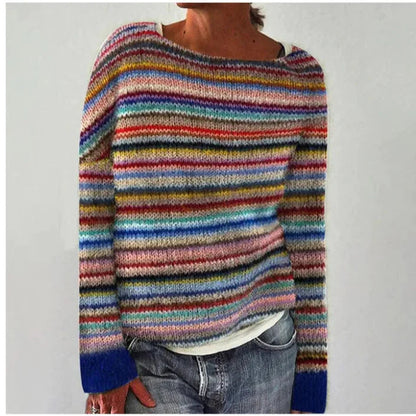 Women's Relaxed Fit Nordic Knit Sweater