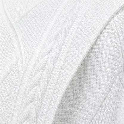 Women's Textured Blazer White - Fabric Detail