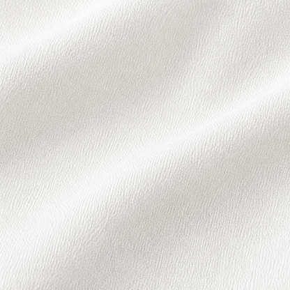 Women's Crepe Button Down Shirt White - fabric macro