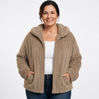 Women's Oversized Fluffy Cardigan Sweater