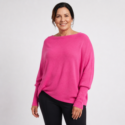 Oversized Knit Sweater - 2