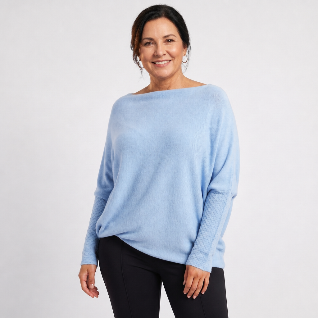 Oversized Knit Sweater - 3