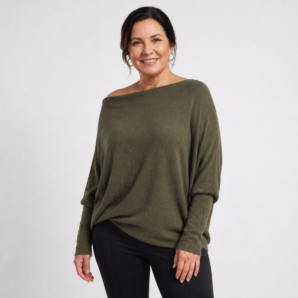 Oversized Knit Sweater - 5