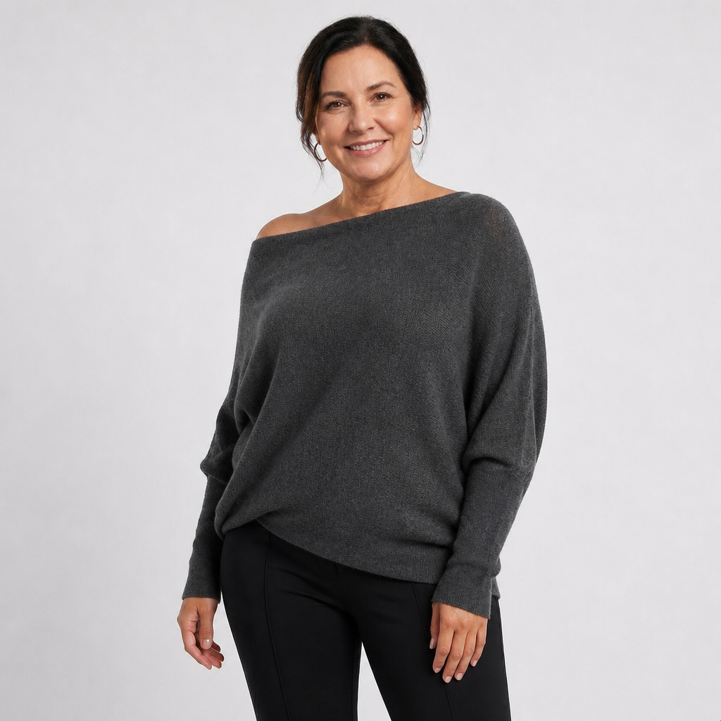 Oversized Knit Sweater - 7