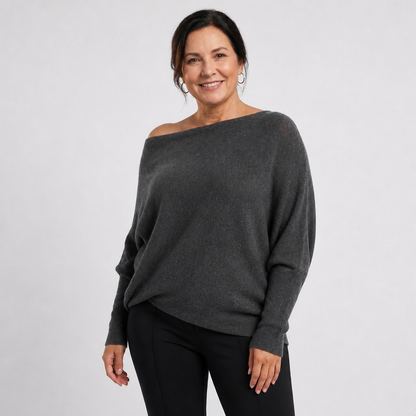 Oversized Knit Sweater - 7