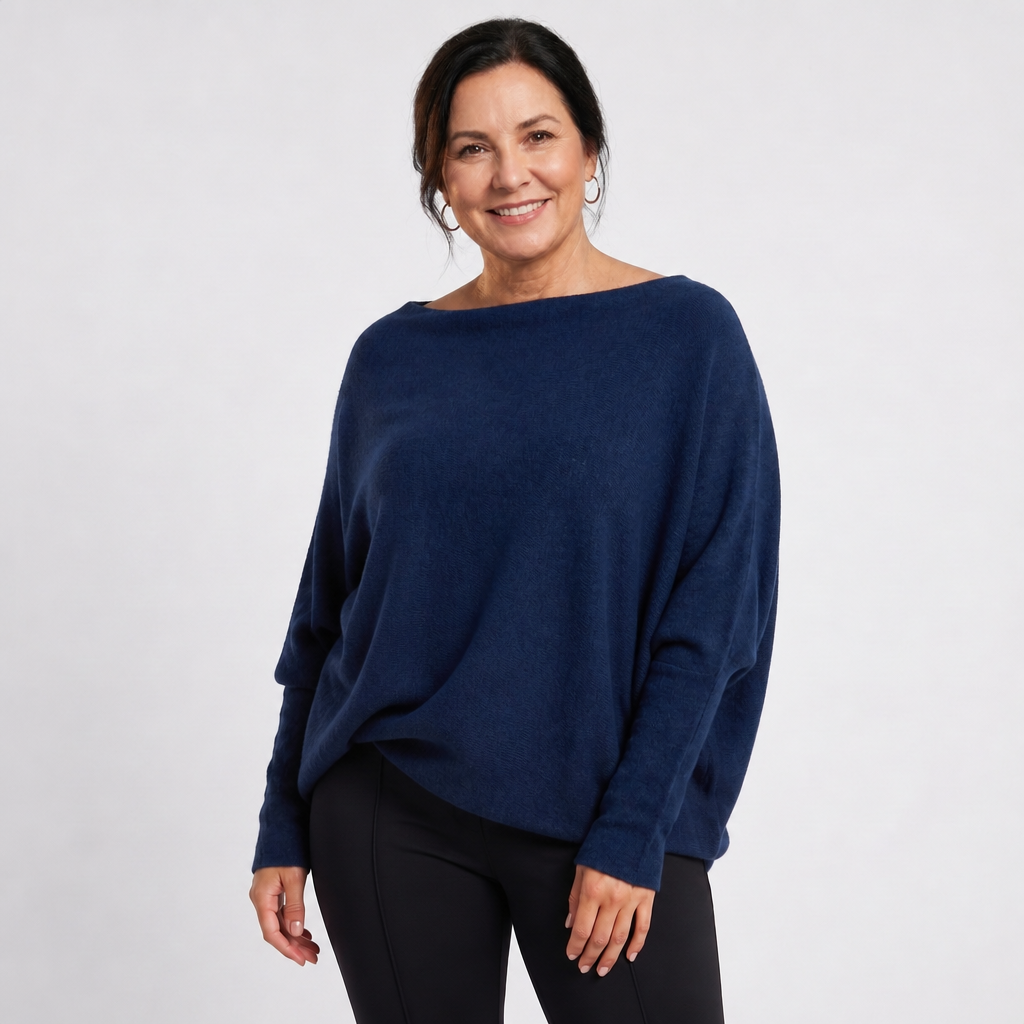 Oversized Knit Sweater - 8