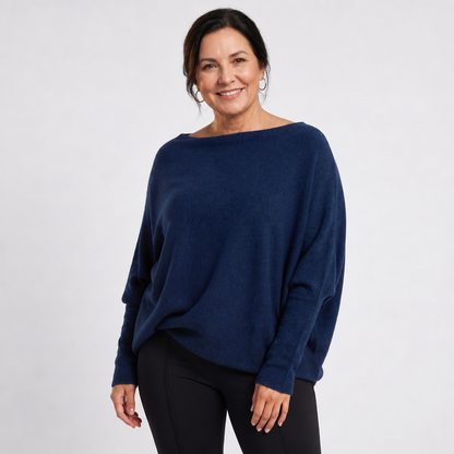 Oversized Knit Sweater - 8