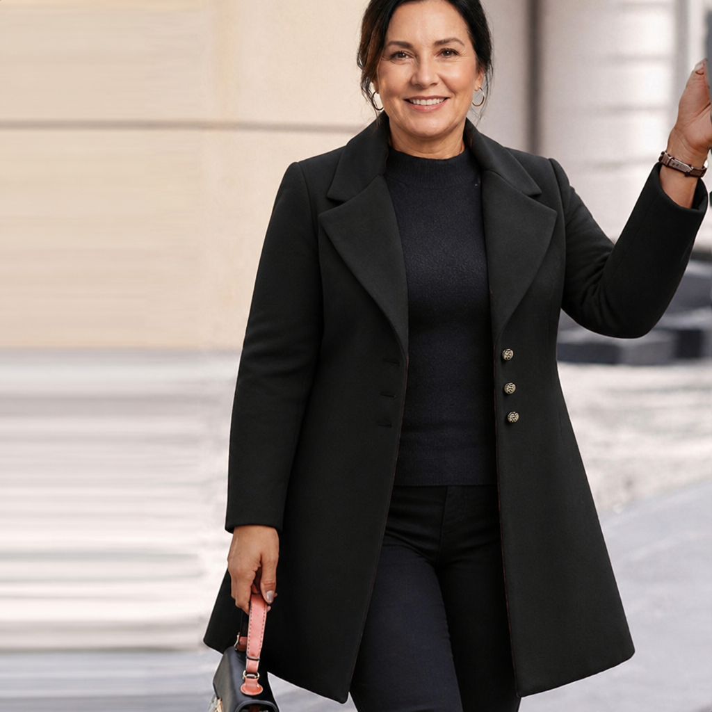 Longline Wool-Blend Winter Coat - 3
