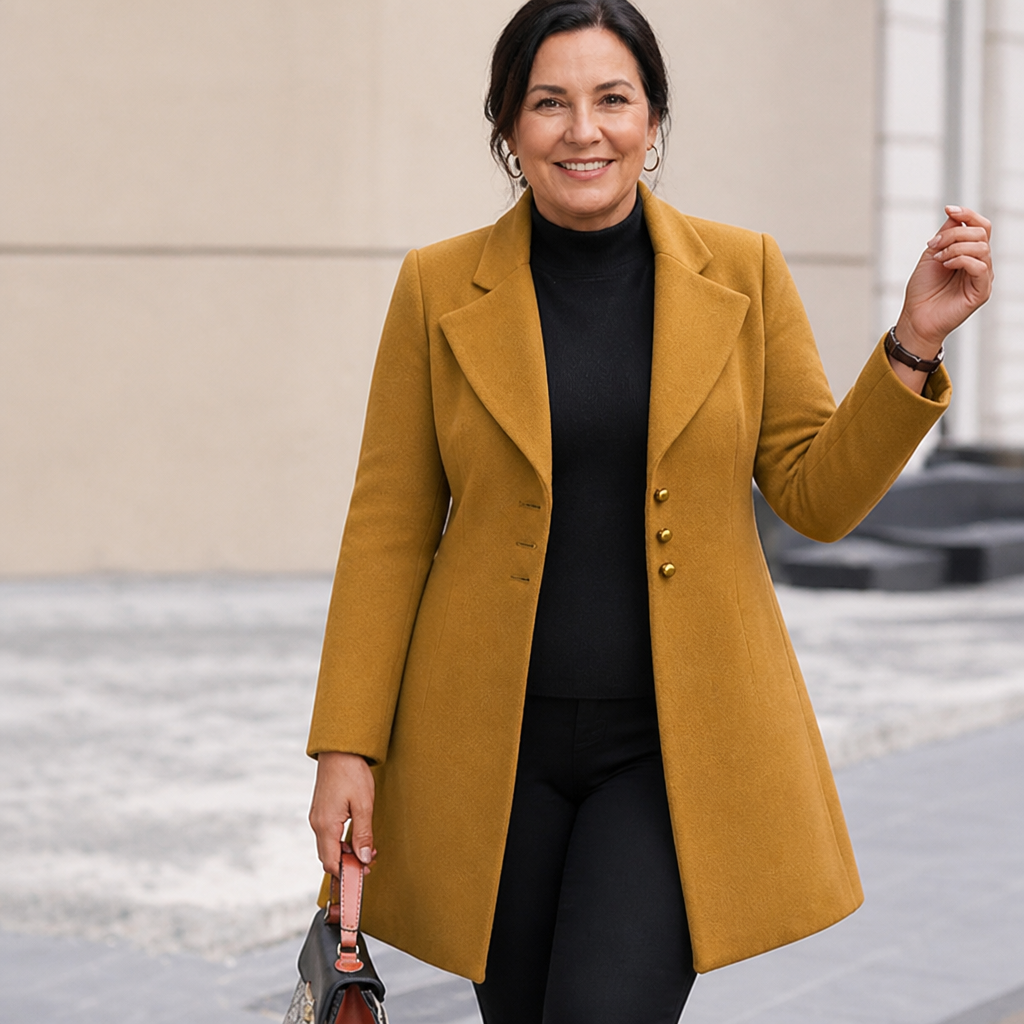 Longline Wool-Blend Winter Coat - 4