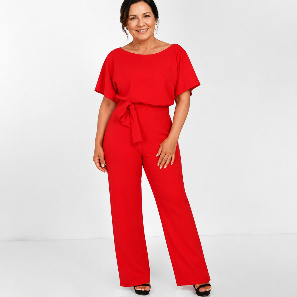 Wide-Leg Jumpsuit - 6