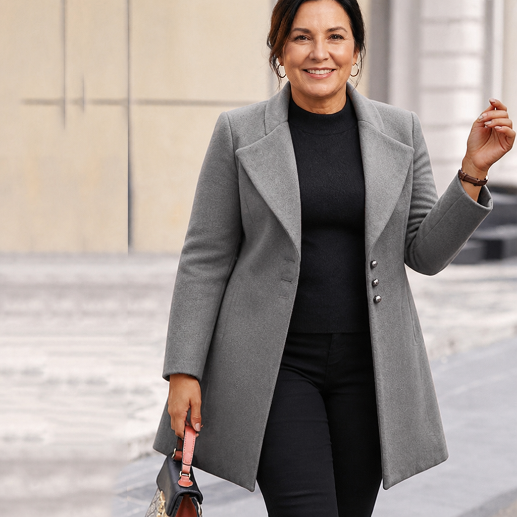 Longline Wool-Blend Winter Coat - 5