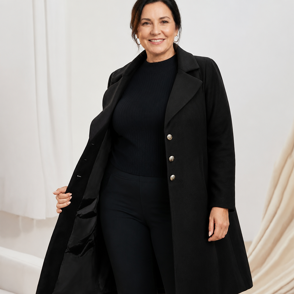 Longline Wool-Blend Winter Coat - 8