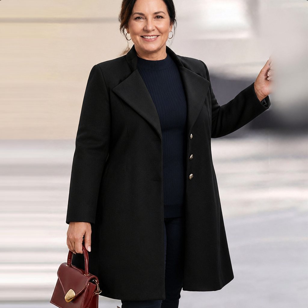 Longline Wool-Blend Winter Coat - 9