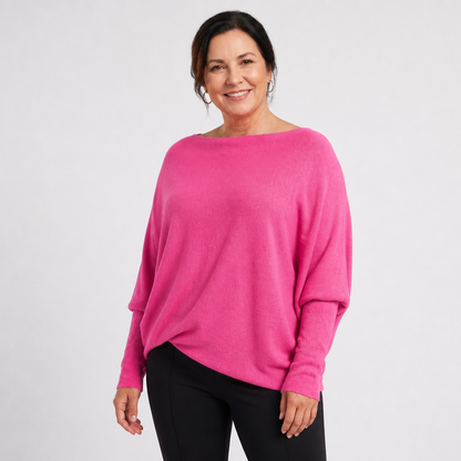 Oversized Knit Sweater - 2