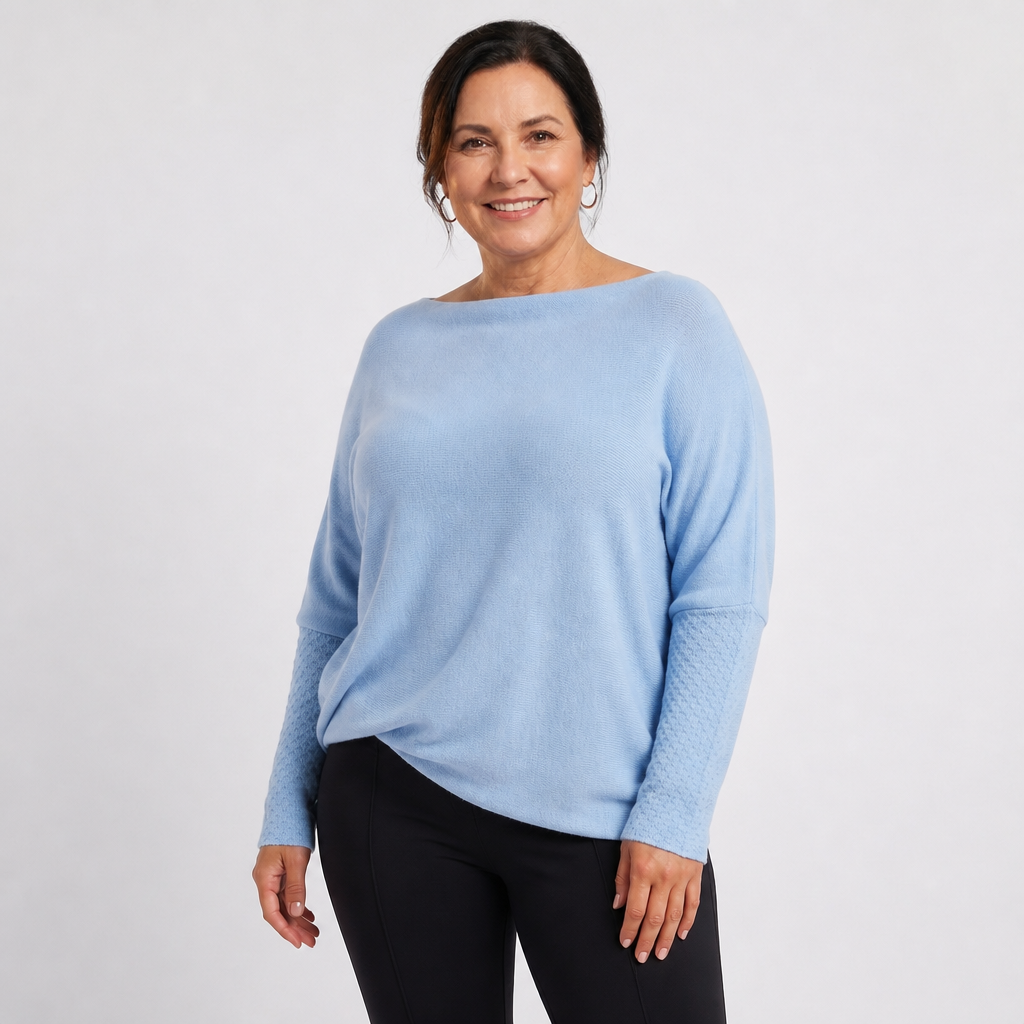 Oversized Knit Sweater - 3