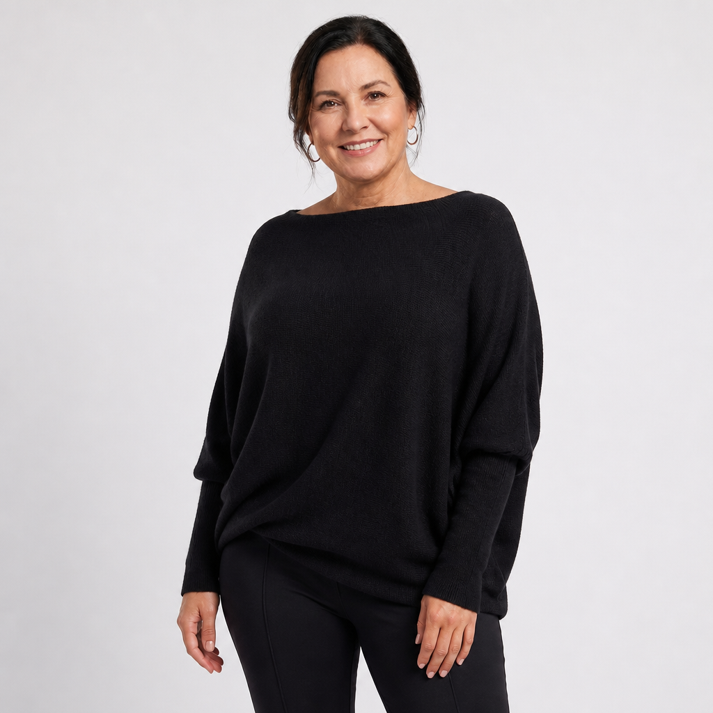 Oversized Knit Sweater - 4