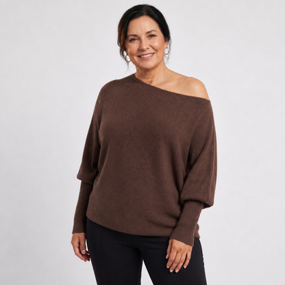 Oversized Knit Sweater - 10
