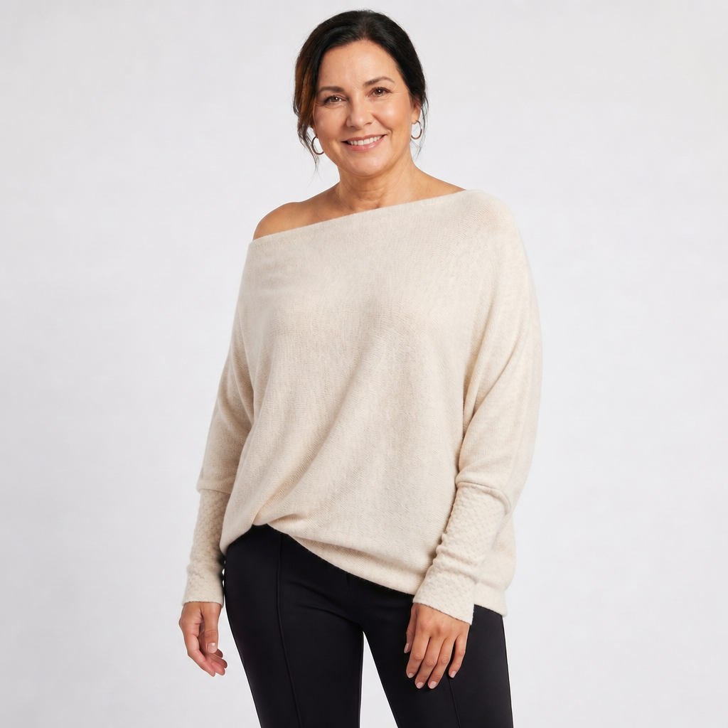 Oversized Knit Sweater - 11