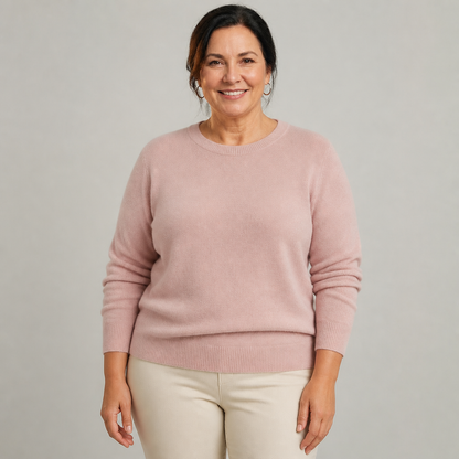 Crewneck Cashmere Sweater - 1