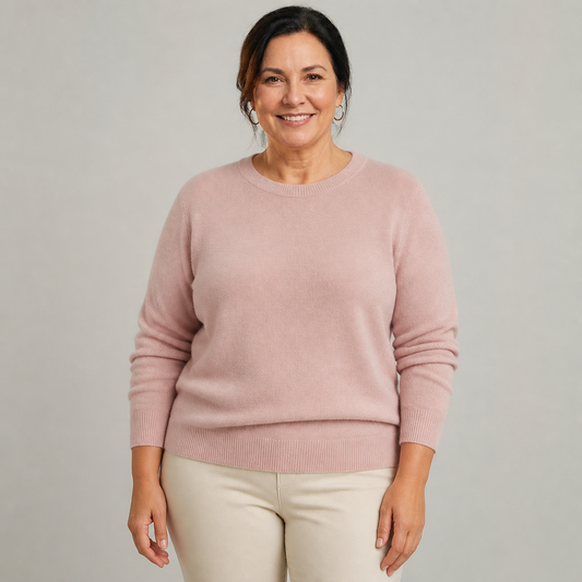 Crewneck Cashmere Sweater - 1