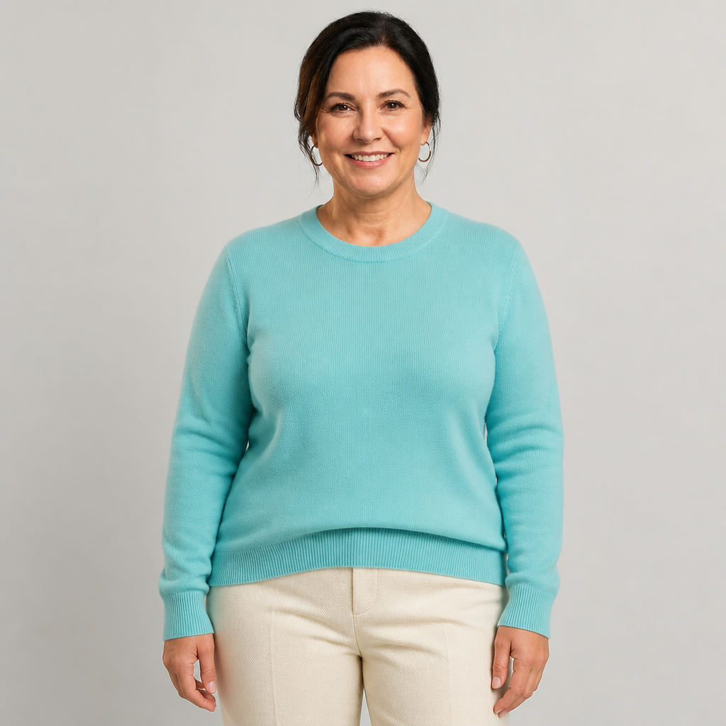 Crewneck Cashmere Sweater - 4