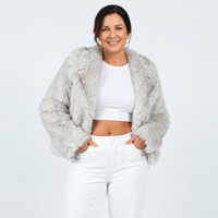 Women's Casual Faux Fur Winter Jacket