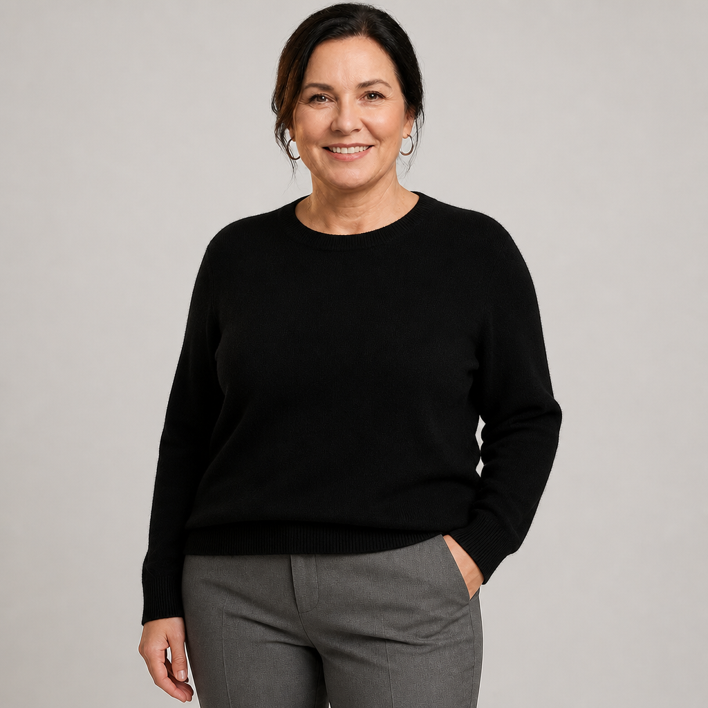Crewneck Cashmere Sweater - 5