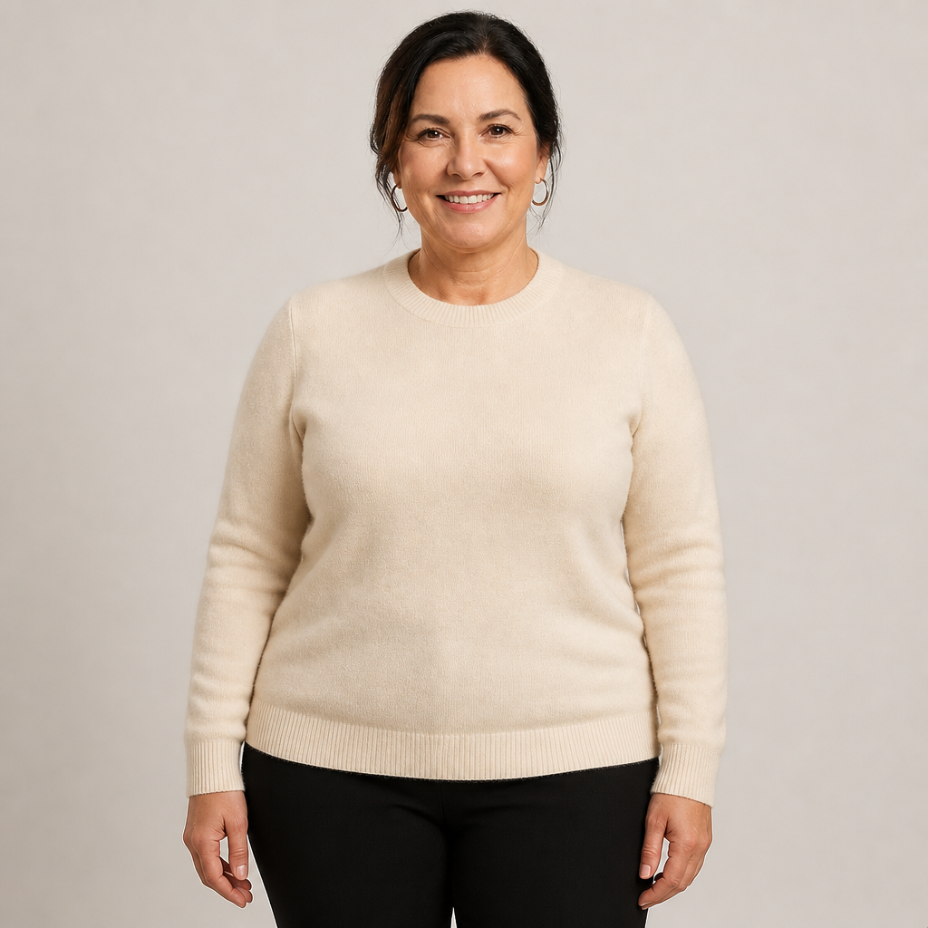 Crewneck Cashmere Sweater - 8