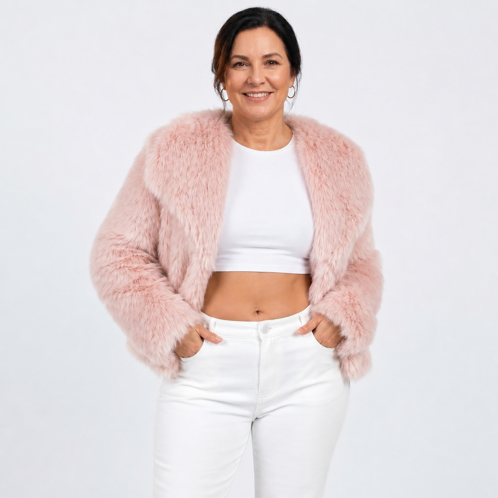 Casual Faux Fur Winter Jacket - 6