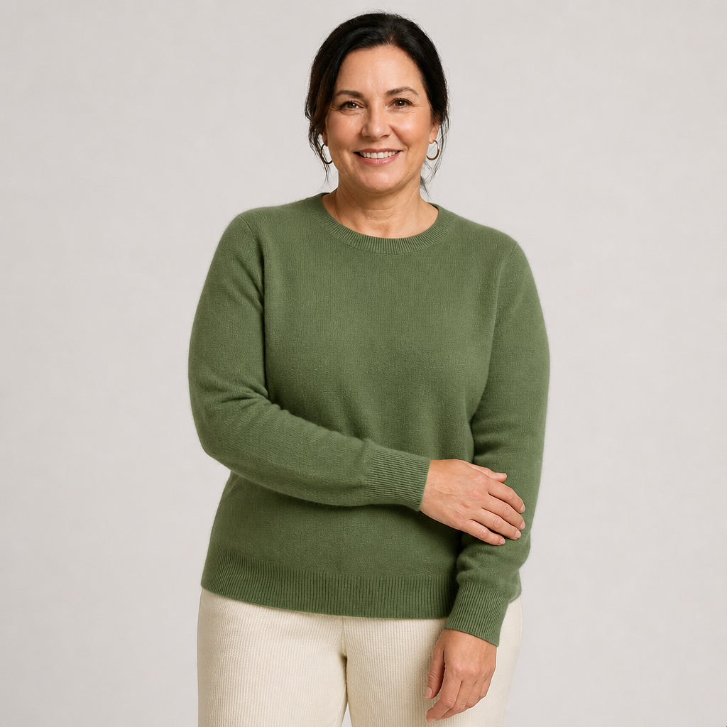 Crewneck Cashmere Sweater - 9