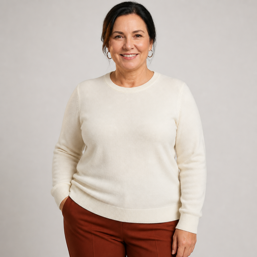 Crewneck Cashmere Sweater - 10