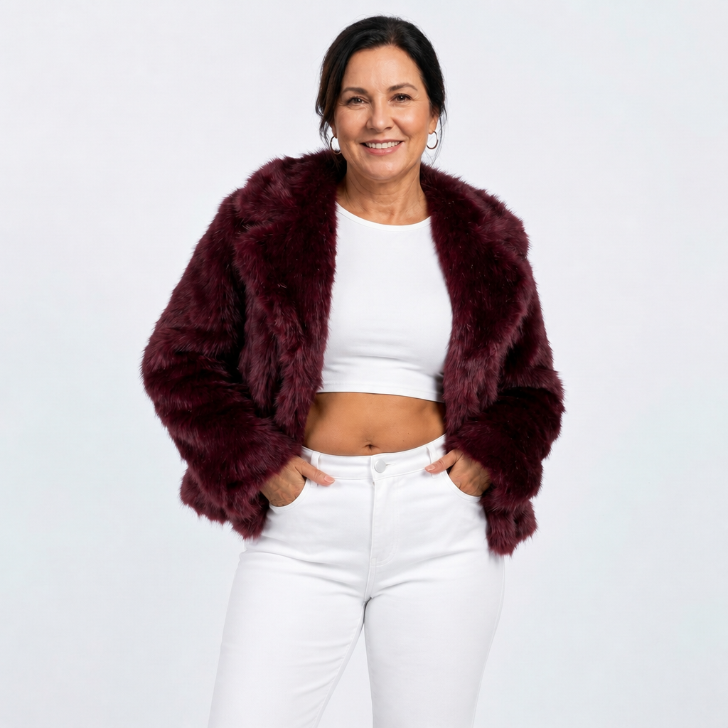 Casual Faux Fur Winter Jacket - 8