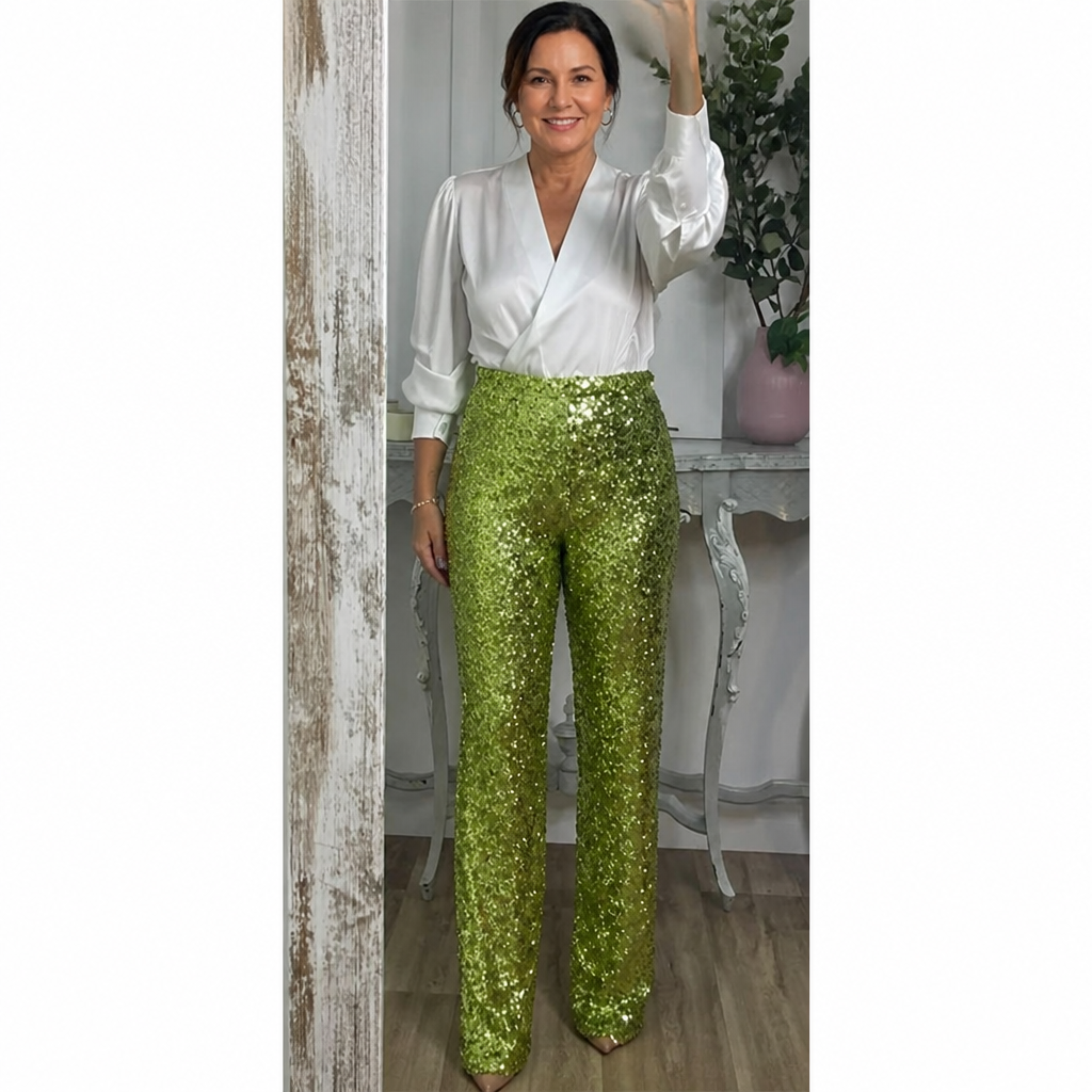 Sequin Party Pants - 2