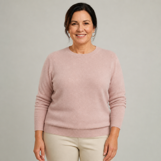 Crewneck Cashmere Sweater - 1