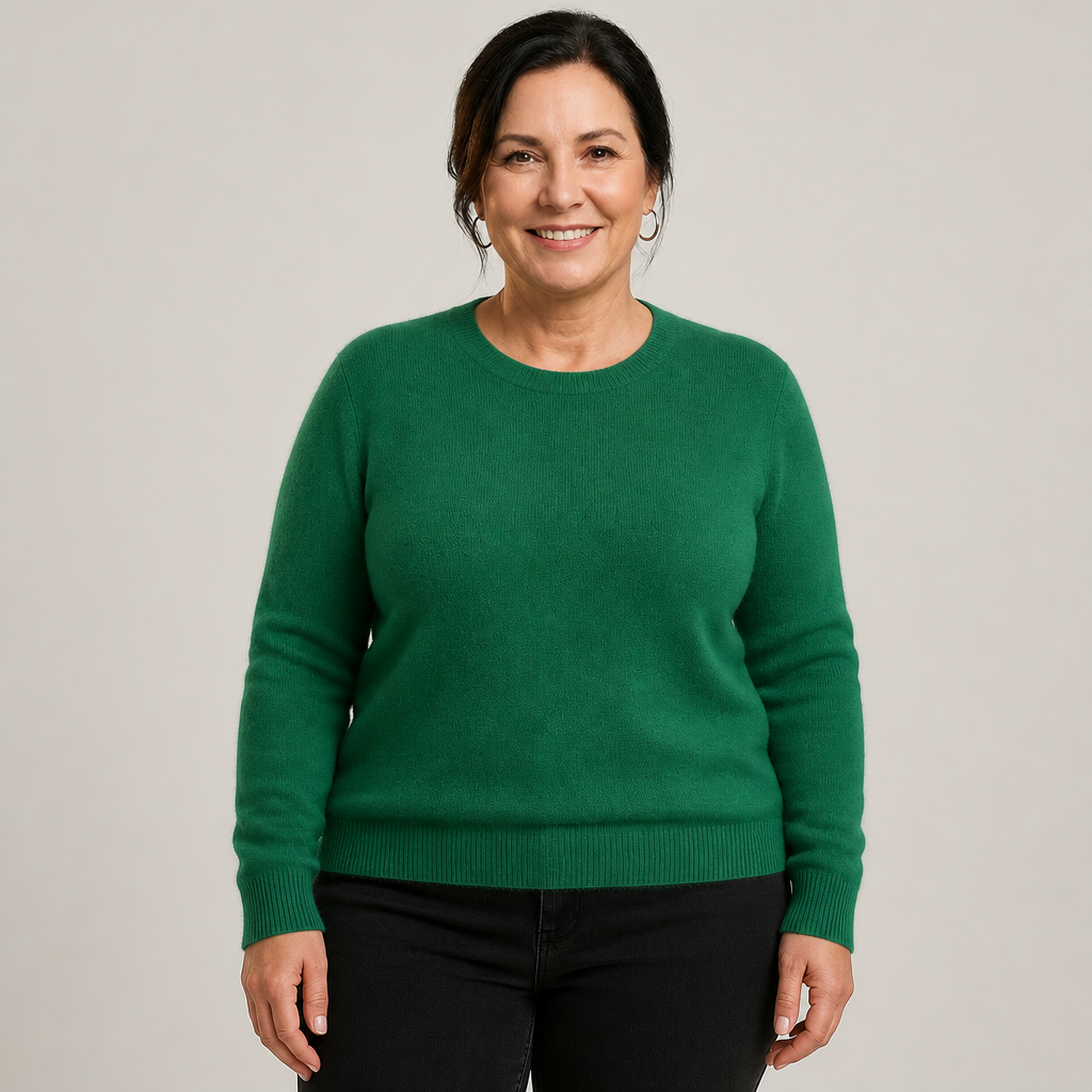 Crewneck Cashmere Sweater - 3
