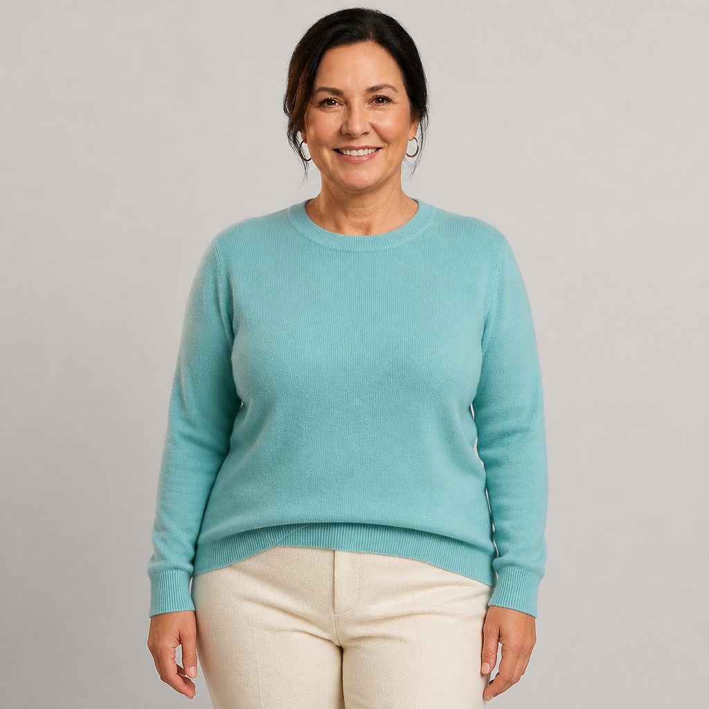Crewneck Cashmere Sweater - 4